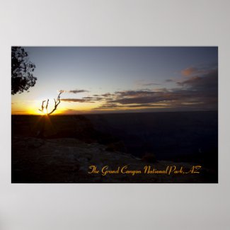 Magical Sunset- Grand Canyon Posters