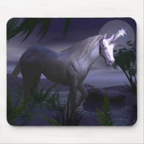 Magical Unicorn mousepad By Dragoncat