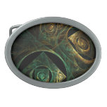 Magical Vibrations Abstract Art Belt Buckles