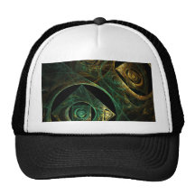 Magical Vibrations Abstract Art Hat