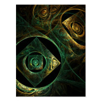 abstract, art, abstracts, digital art, fine art, cool, design, modern, artistic, abstract art, designs, designer, gift, color, fractal, painting, colorful, creative, organic, dream, unique, decoration, nature, shape, pattern, elegant, postcard, Postcard with custom graphic design