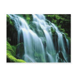 Magical waterfall postcard