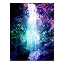 Magical Waterfall Postcard postcards