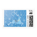 Magical Winter Reindeer Stamp stamp