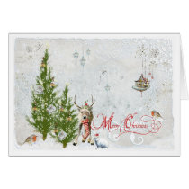 Magical Woodland Christmas cards