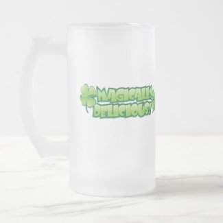 Magically Delicious $23.95 Frost. Glass Stein mug