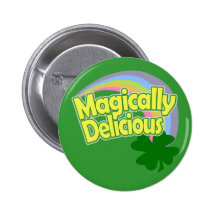 Magically Delicious Button Pin