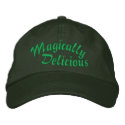 Magically Delicious Embroidered Hat embroidered hats