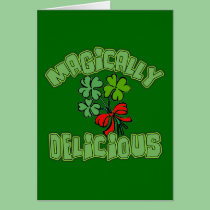 Magically Delicious with Shamrocks cards