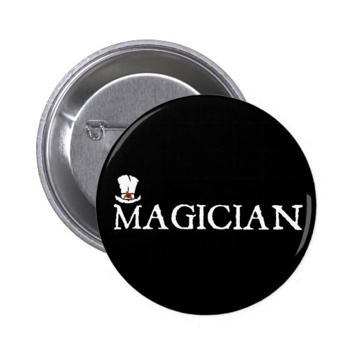 Magician and Hat Buttons