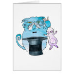 Magician Cat Card