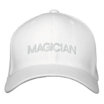 MAGICIAN embroidered hats by dogiron MAGICIAN embroidered hats
