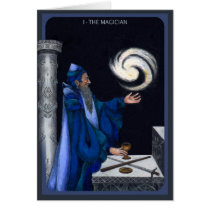 Magician Greeting Card