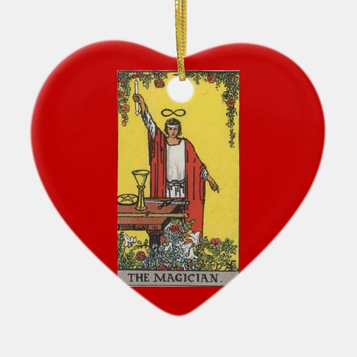 magician tarot card image christmas ornaments zazzle magician tarot card image christmas ornaments zazzle