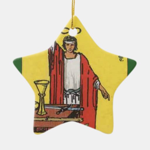 magician tarot card image christmas ornaments zazzle magician tarot card image christmas ornaments zazzle