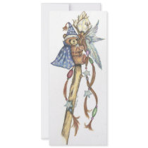 Magician's Wand Card invitations