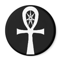Magick Life Ankh Fridge Magnet