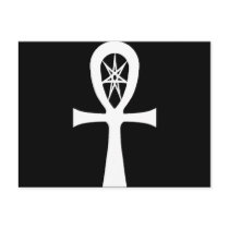Magick Life Ankh Post Card