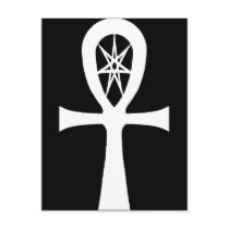 Magick Life Ankh Postcard