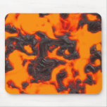 Magma background mouse mat