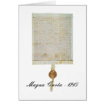 Magna Carta Libertatum - 1215 Card