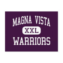 Magna Vista - Warriors - High - Ridgeway Virginia postcards by customteamsportswear Magna Vista - Warriors - High - Ridgeway Virginia postcards