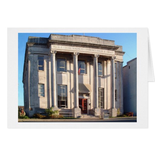 Magness LibraryMcMinnville Tennessee Card Zazzle
