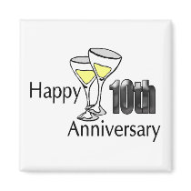 Magnet - 10th Wedding Anniversary