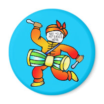 Magnet: Balinese Drummer