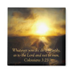 Magnet Bible Scripture ~ Whatever You Do...