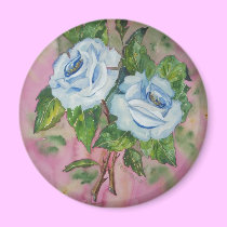 Magnet Blue roses