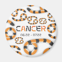 Magnet "Cancer in Tiger's Style".
