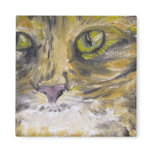 Magnet - Cat Art - Lady Magnet - Cat Art - Lady