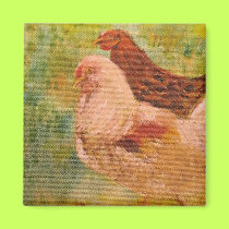 Magnet - Chicken/Rooster Art
