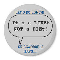 Magnet- Crickadoodle says.... by maryloveslunch Magnet- Crickadoodle says....