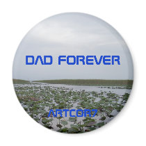 MAGNET - DAD FOREVER by ARTCOR7 MAGNET - DAD FOREVER