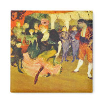 Magnet: Dancing the Bolero: Toulouse-Lautrec by VintageCabaret Magnet: Dancing the Bolero: Toulouse-Lautrec