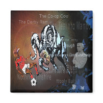 Magnet "Derby Fan Fayre" by Goodaboom Magnet "Derby Fan Fayre"