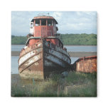 Magnet: Discarded Tugboat Magnet: Discarded Tugboat
