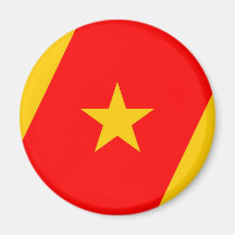 Magnet “Flag of the Amhara area "
