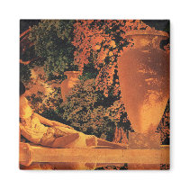 Magnet: Garden of Allah- Maxfield Parrish