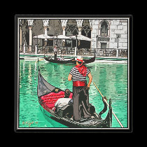 Magnet: Gondolier magnets