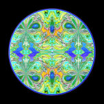 Magnet: "Green Butterflies with Blue Gemstones" magnets