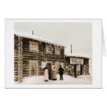 Magnet House Yukon, Alaska circa 1890s Greeting Card