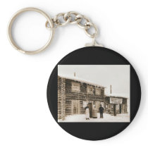 Magnet House Yukon, Alaska circa 1890s Keychains
