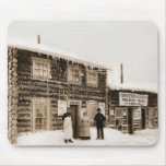 Magnet House Yukon, Alaska circa 1890s Mousepads