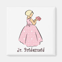Magnet: Jr Bridesmaid