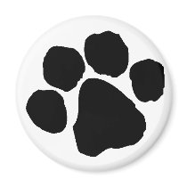 Magnet - Paws by pawtraitart Magnet - Paws