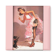 Magnet Pin up Girls Art Vintage Retro