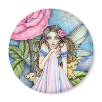Magnet - Rosy Dawn Fairy by cckuik Magnet - Rosy Dawn Fairy